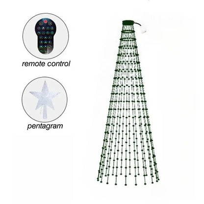 Christmas LED Tree Lights – RGB Smart String Lights with Bluetooth App & Remote