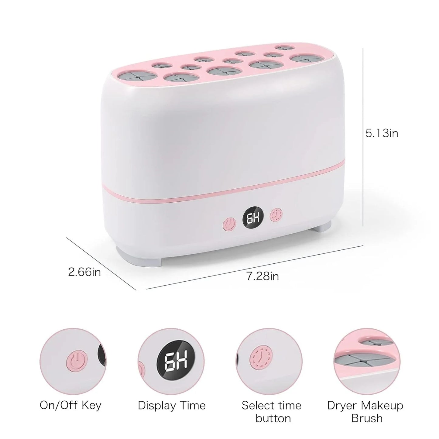 Makeup Brush Quick Dryer – Electric Beauty Tool